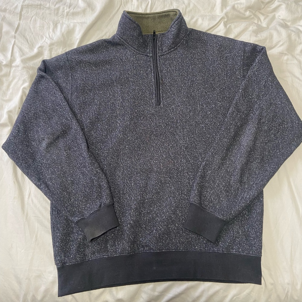 Orvis quarter zip sweater mens